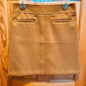 NWT LOFT outlet Classic camel Women's Skirt